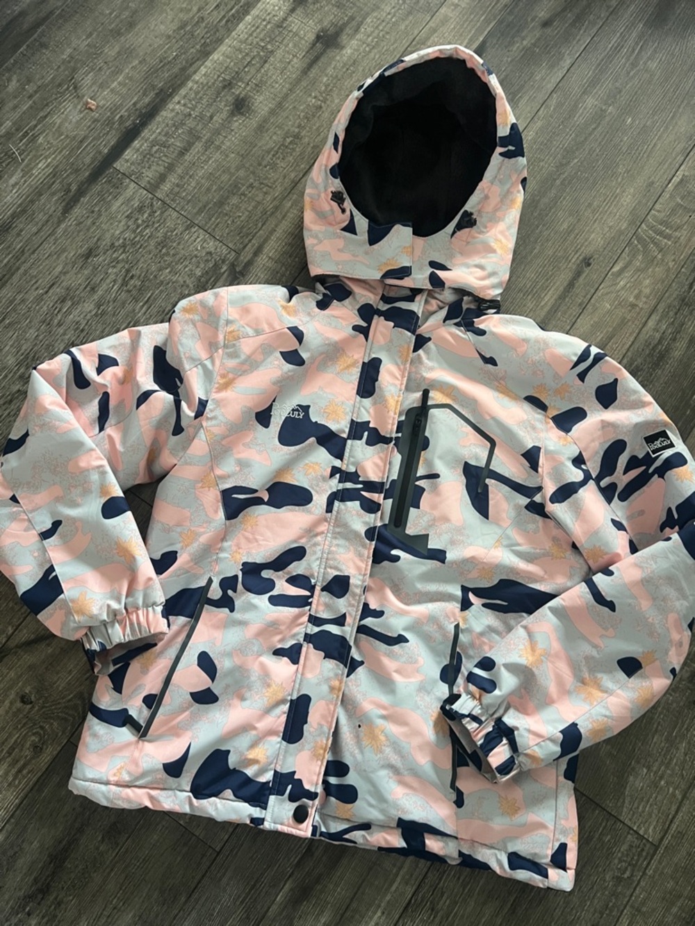 Pooluly Women's Ski Jacket Warm Winter Waterproof Hooded ski/Snowboarding Jacket